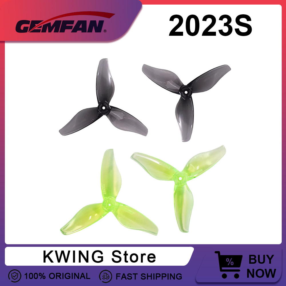 Drone Propeller - 12Pairs(12CW+12CCW) Gemfan 2023S Hurricane 51mm 3-Blade