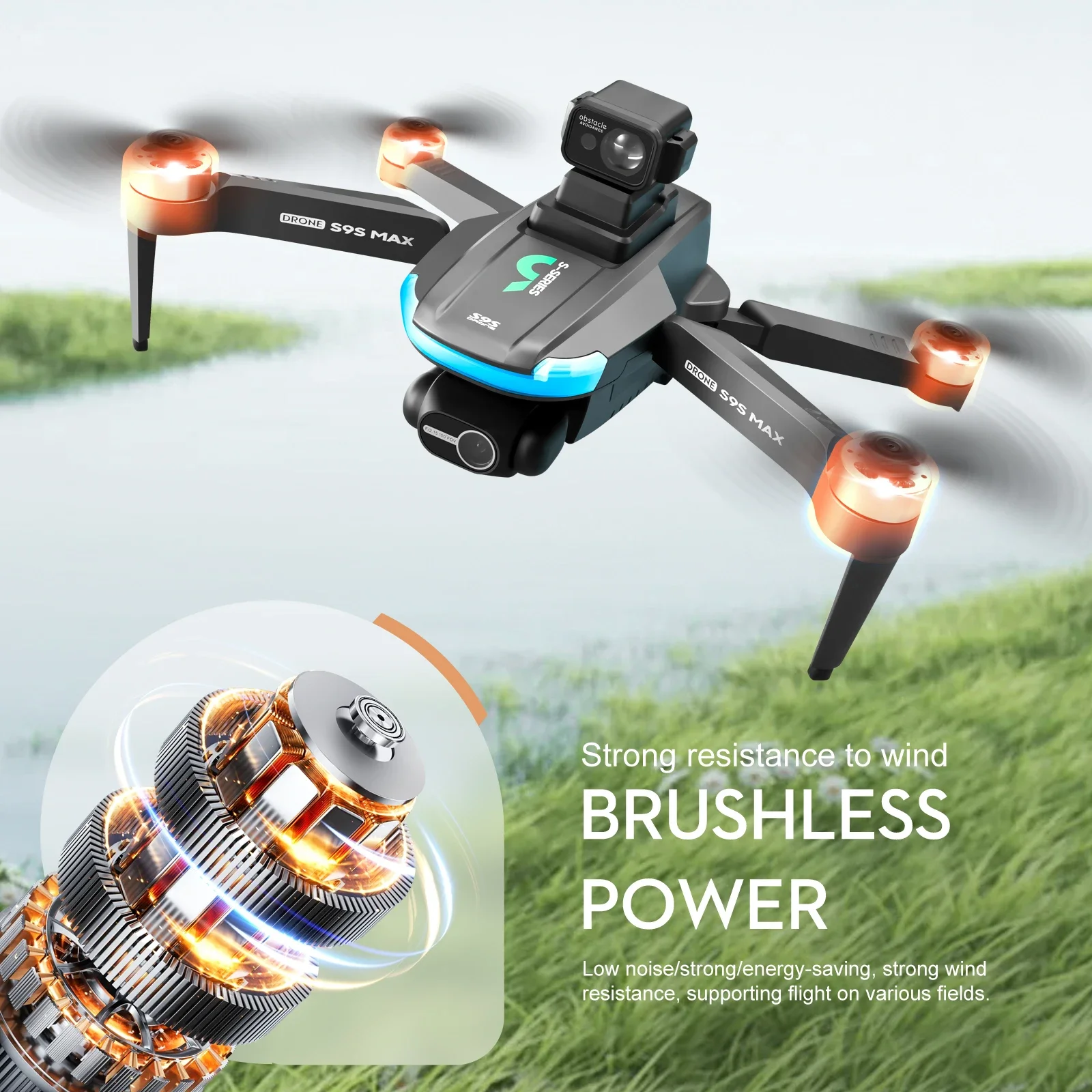 NEW S9S MAX MINI Drone 4K 2-Ax - Drone Gps Module review and price