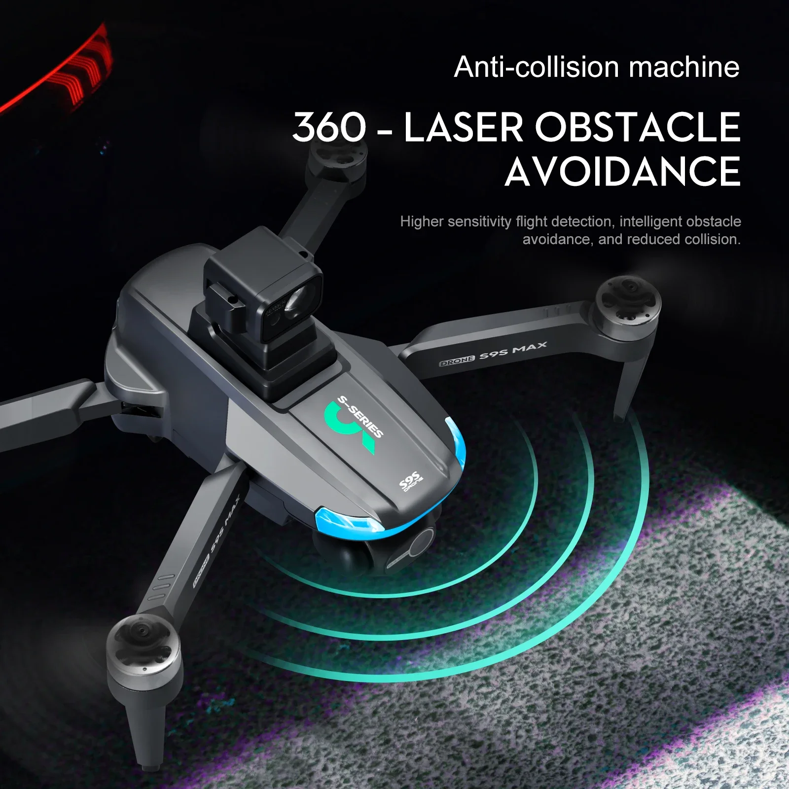 NEW S9S MAX MINI Drone 4K 2-Ax - Drone Gps Module review and price