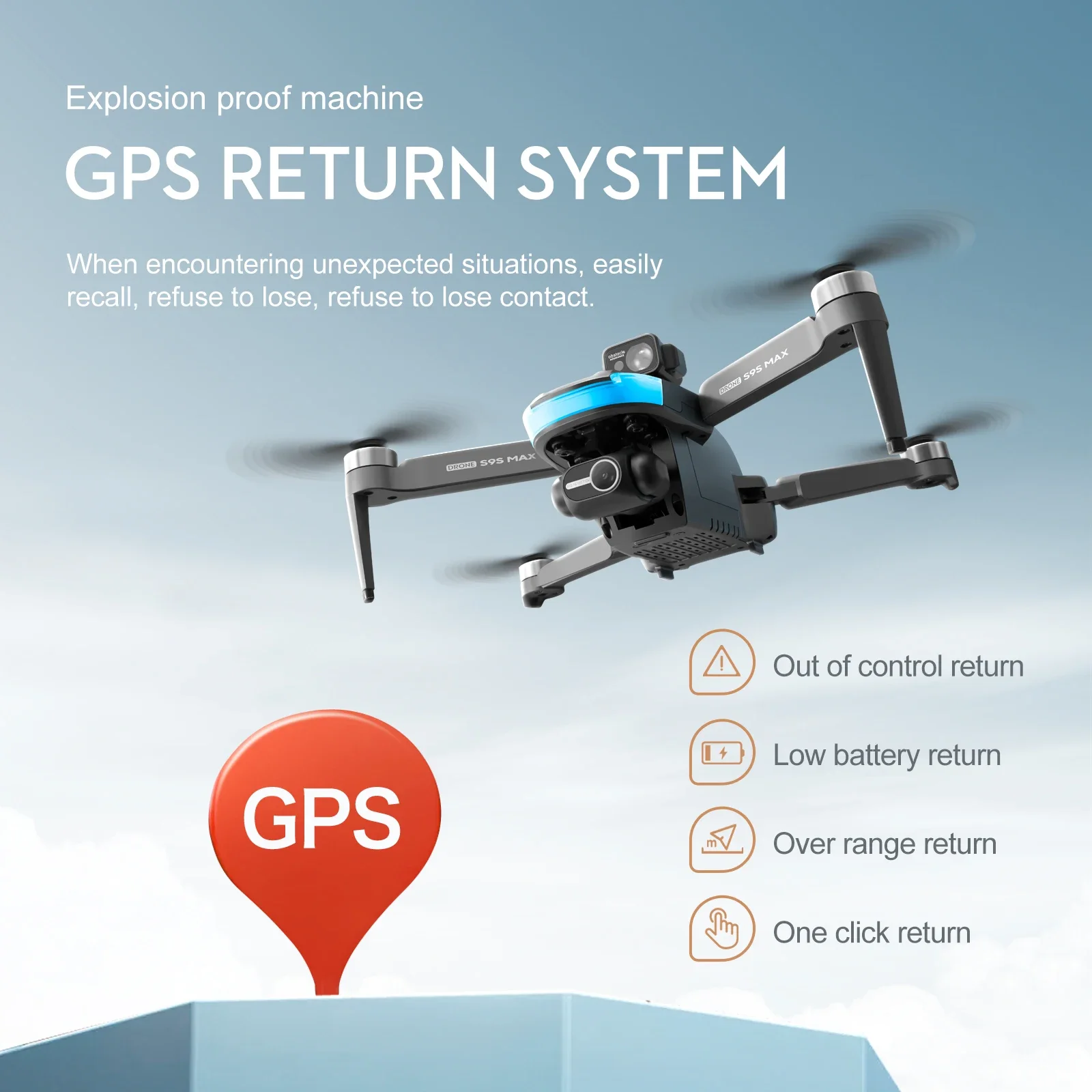 NEW S9S MAX MINI Drone 4K 2-Ax - Drone Gps Module review and price