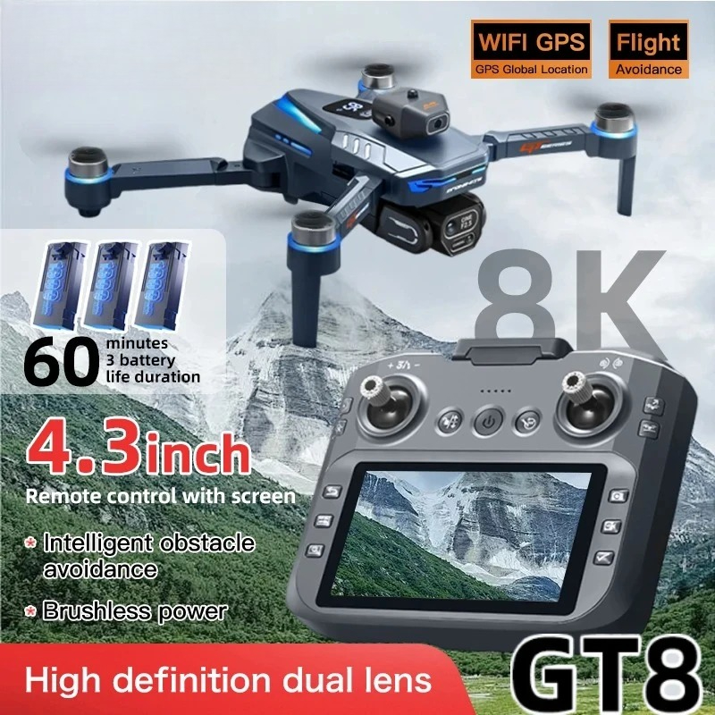 Original GT8 Drone 8K Professi - Drone Gps Mount review and price