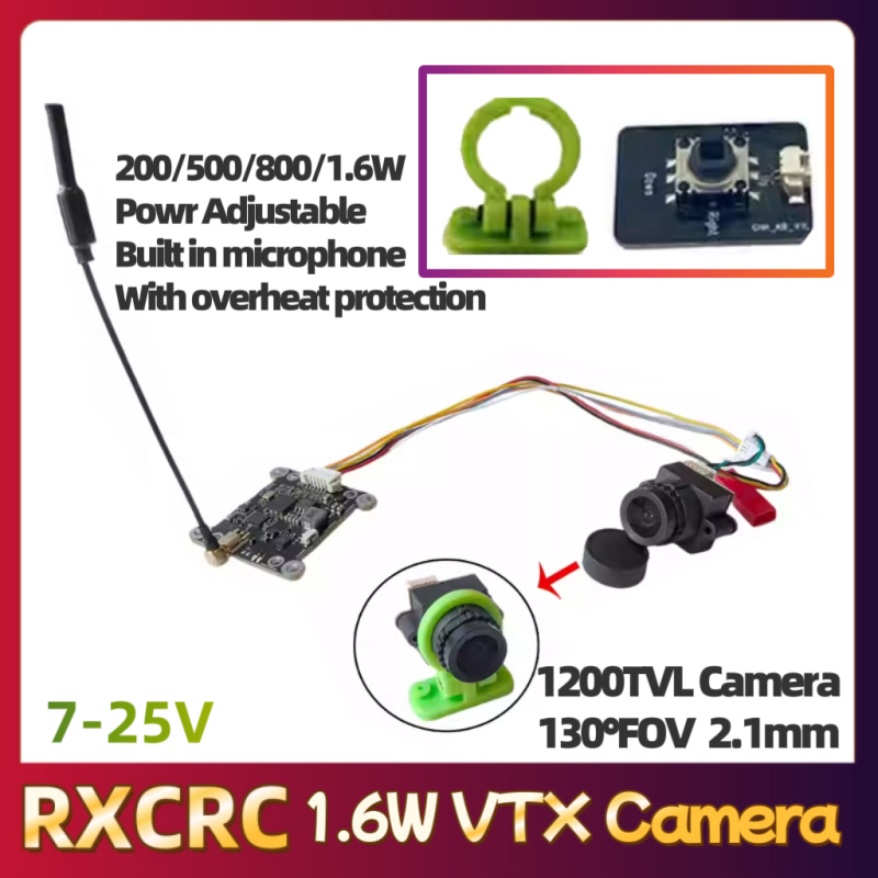 RXCRC 5.8G Module 48CH 1.6W VT - Drone Camera review and price