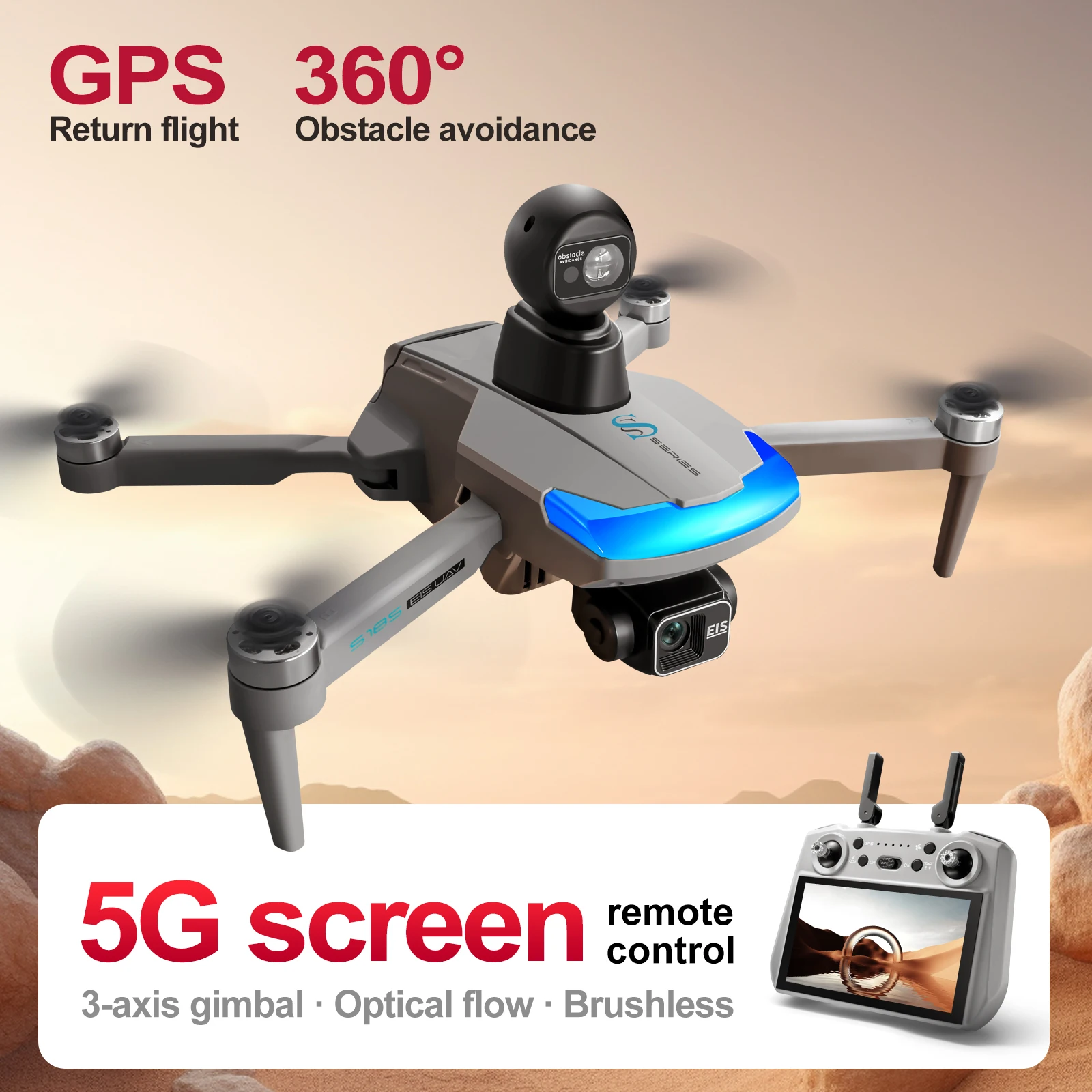 S185 Professional Drone 2.7K H - Drone Gps Mount review and price