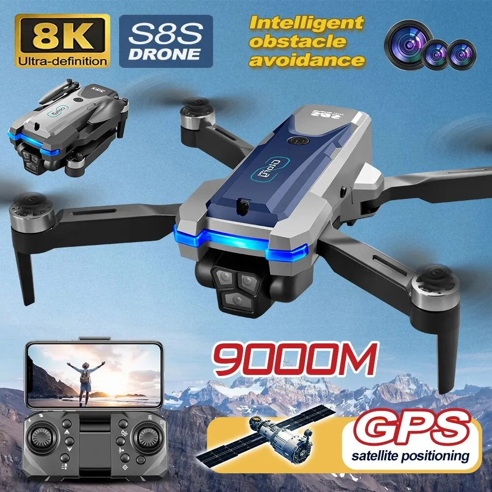 S8S GPS Drone 5G Wifi 8K HD Du - Drone Gps Mount review and price